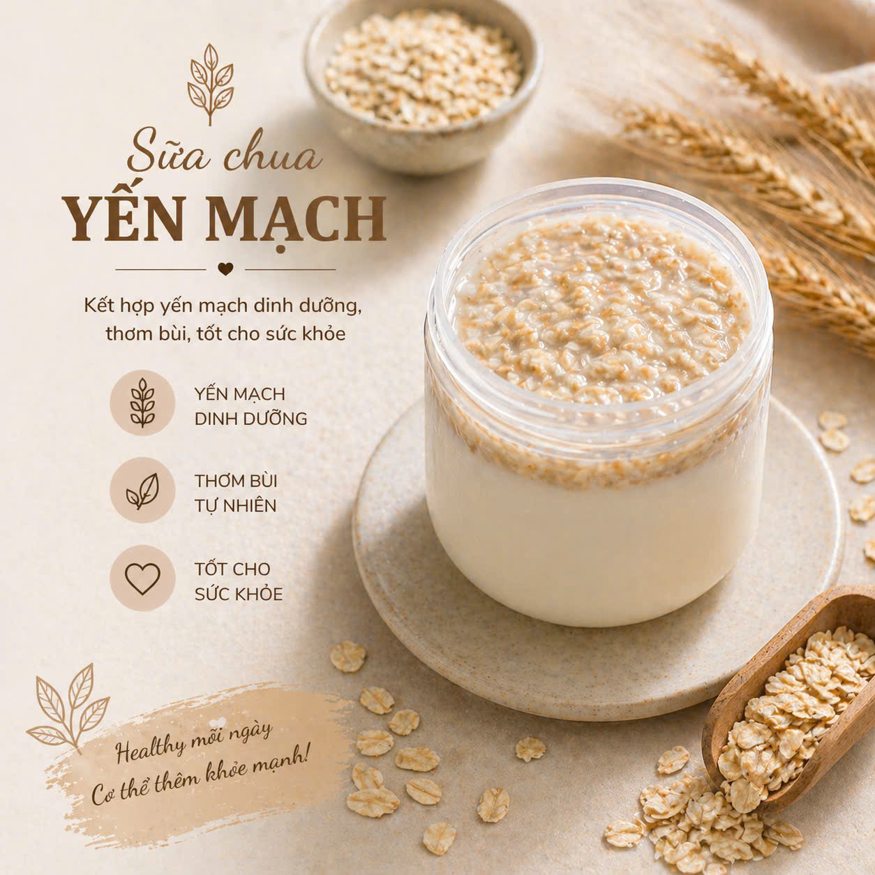 Sữa Chua Yến Mạch